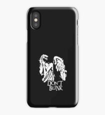 dont blink iPhone Case/Skin