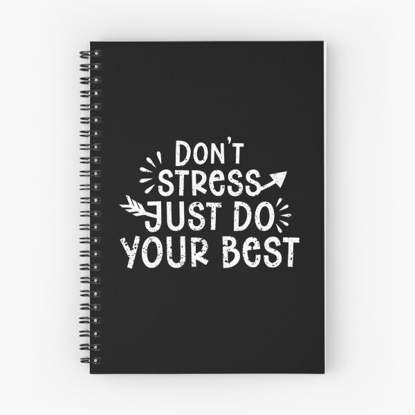 Item preview, Don't Stress Just Do Your Best Test Day designed and sold by MasterMuseum.