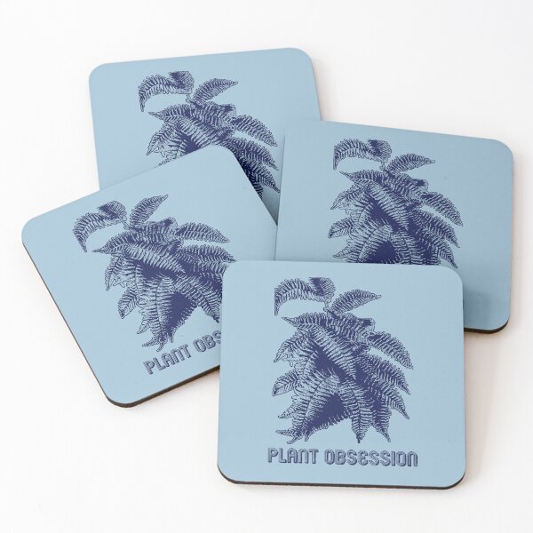 Item preview, Plant Obsessed | Navy Blue Artwork | designed and sold by VintagePlantJoy.