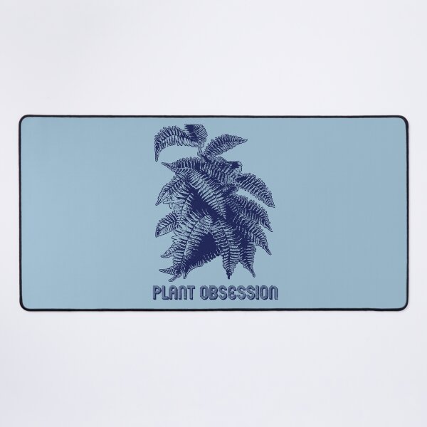 Item preview, Plant Obsessed | Navy Blue Artwork | designed and sold by VintagePlantJoy.
