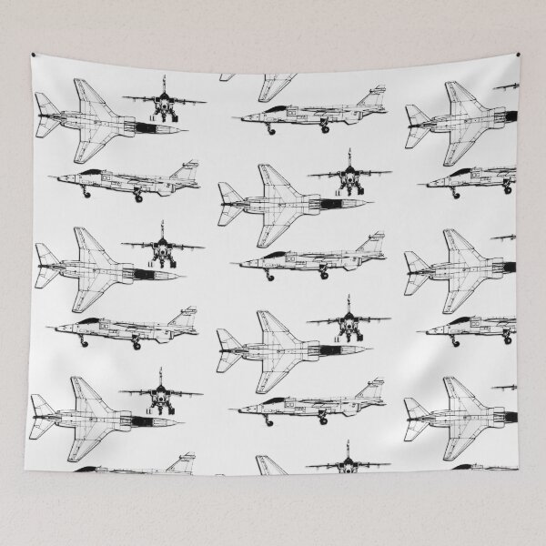 Item preview, SEPECAT Jaguar Aircraft diagram. designed and sold by timothybeighton.