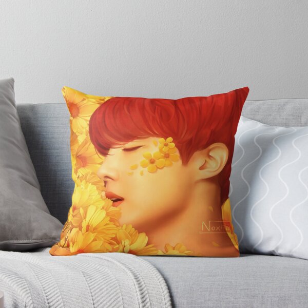 Item preview, Hoseok + Yellow Flowers designed and sold by karyndraws.