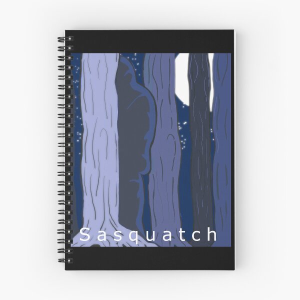 Item preview, Sasquatch Bigfoot Hides in the Trees of the Forest  designed and sold by DMcK Designs.
