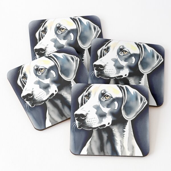Artikelvorschau, Adorable Canine Companion: Stunning Watercolor Dog Portrait entworfen und verkauft von DavesDogShop.