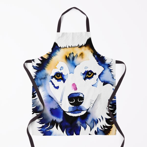 Artikelvorschau, Adorable Canine Companion: Stunning Watercolor Dog Portrait entworfen und verkauft von DavesDogShop.