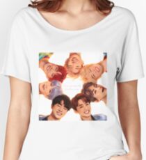 Camiseta ancha para mujer OT7 Love Yourself | Me amo