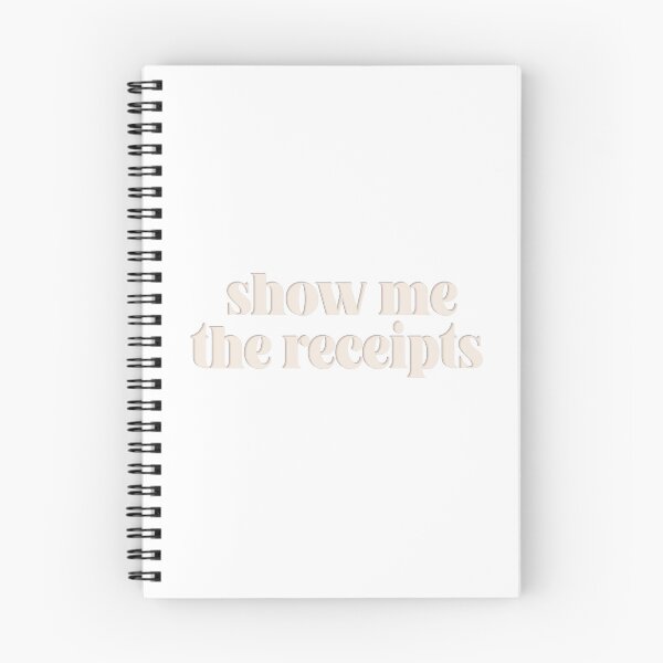 Item preview, Show Me the Receipts designed and sold by katekozuch.