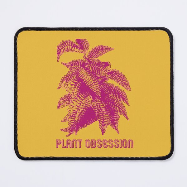 Item preview, Plant Obsessed | Deep Pink Artwork | designed and sold by VintagePlantJoy.