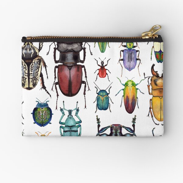 Beetle Collection Zipper Pouch