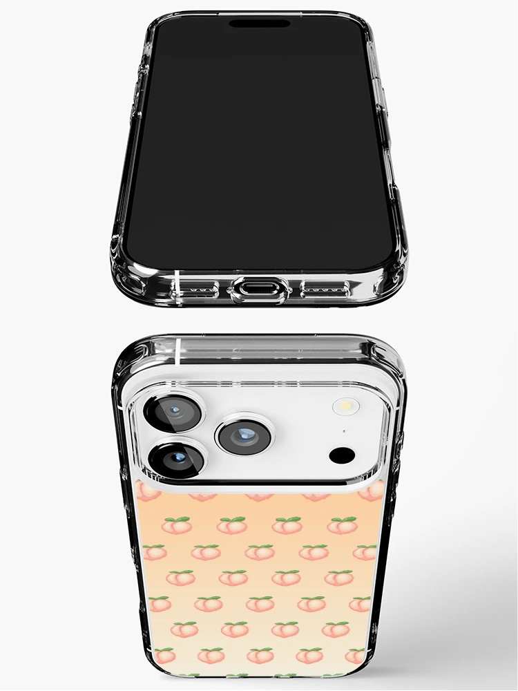 Thumbnail 3 of 5, iPhone Case, peach pattern designed and sold by UnderStore.