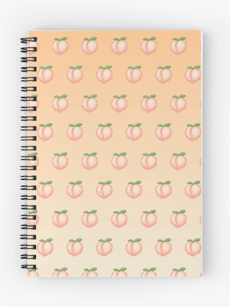 Thumbnail 1 of 3, Journal, peach pattern designed and sold by UnderStore.