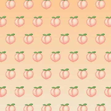 Artwork thumbnail, peach pattern by UnderStore