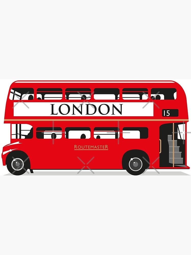 Artwork view, London Bus designed and sold by Rob Wisdom