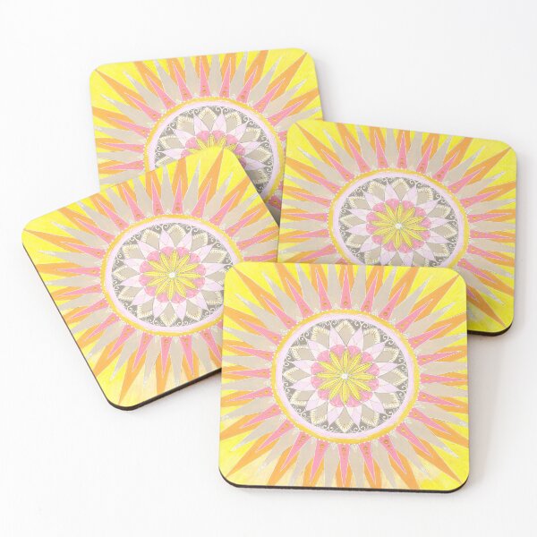 Item preview, Mandala Morning Sun designed and sold by ElaMilkoDESIGN.