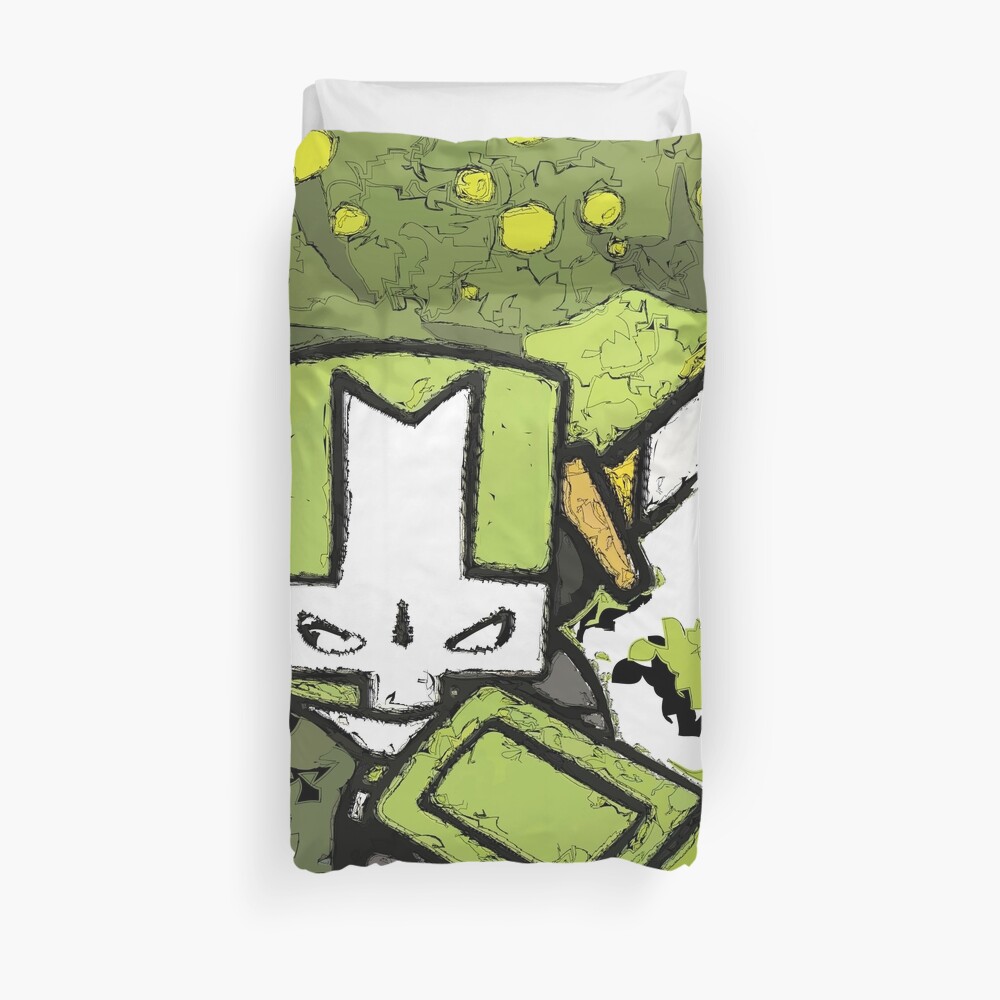 "Castle Crashers - Green Knight" Duvet Cover by duallist ...