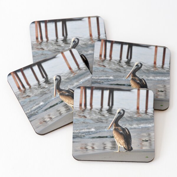 Item preview, Serenity at Sunset: Pelican on the Peruvian Shore designed and sold by franck380.