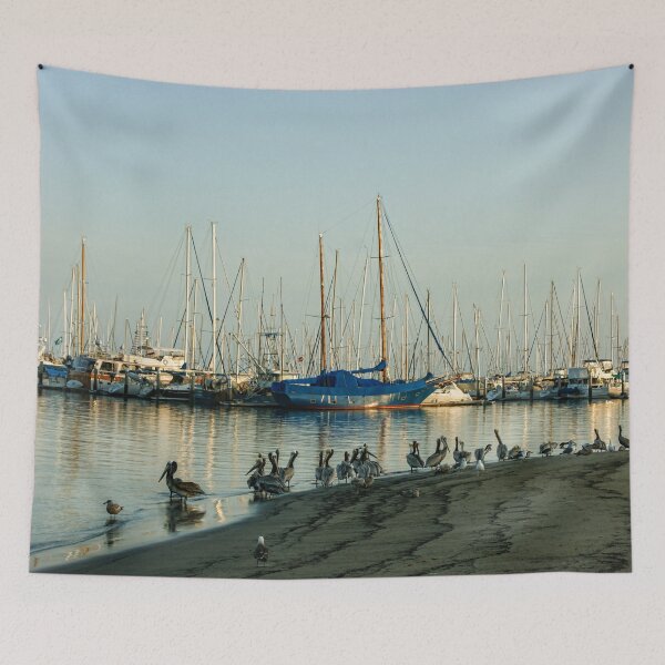 Item preview, Santa Barbara California Brown Pelican Marina designed and sold by Georgia Mizuleva.