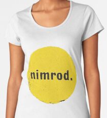 Nimrod black background Women's Premium T-Shirt