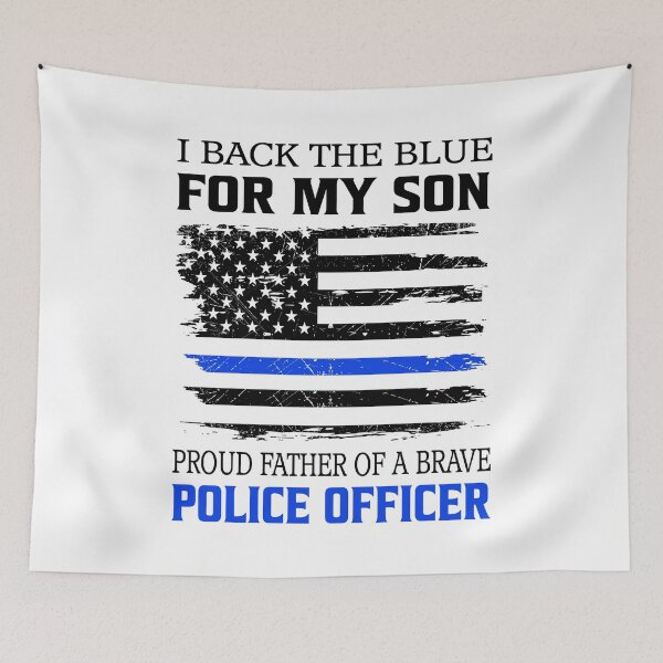 Item preview, Police Officer I Back The Blue For My Son designed and sold by UnknownArtistt.