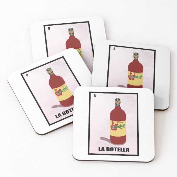 Item preview, La Botella de Valentina Loteria card designed and sold by EsjCreative.