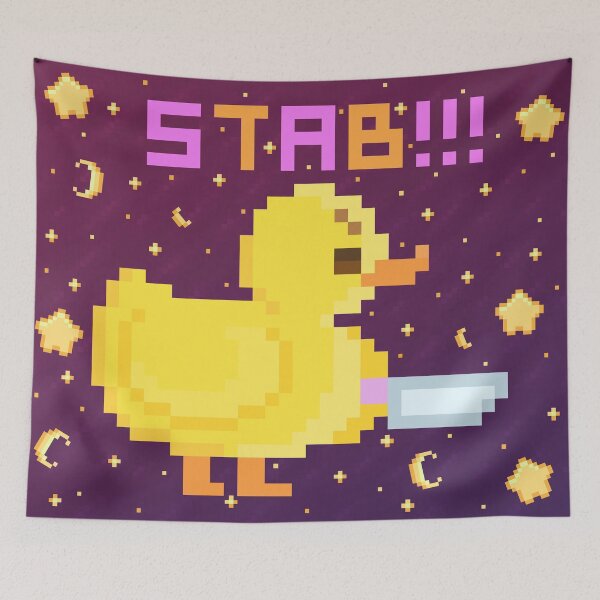 Item preview, Stabby Duck designed and sold by GalaxiteMC.