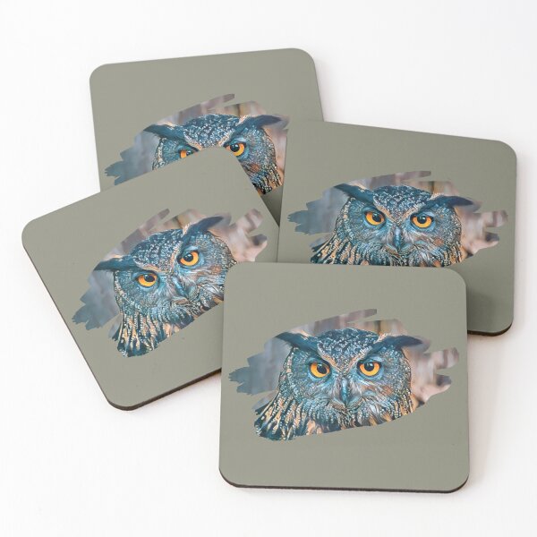Item preview, Owl Eyes Art Print. For an owl lover, for a bird watcher, for a nature lover. designed and sold by Wentoo.