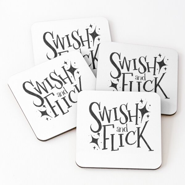 Item preview, Swish and Flick Starry, Magical Quote designed and sold by Thenerdlady.
