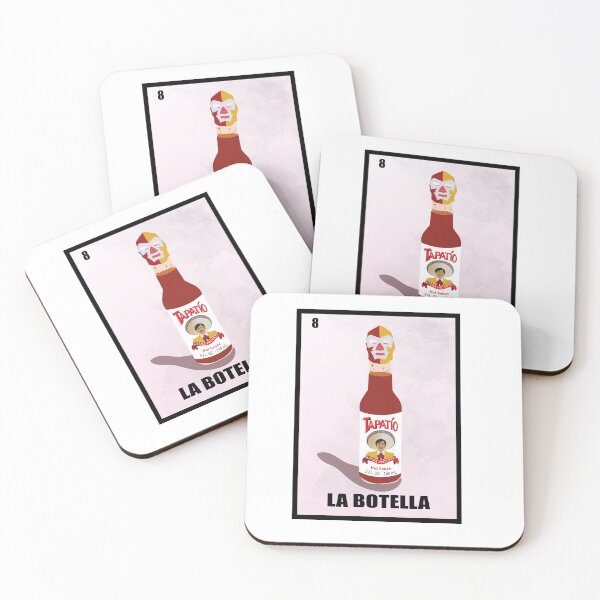 Item preview, La Botella Tapatio Loteria Card designed and sold by EsjCreative.