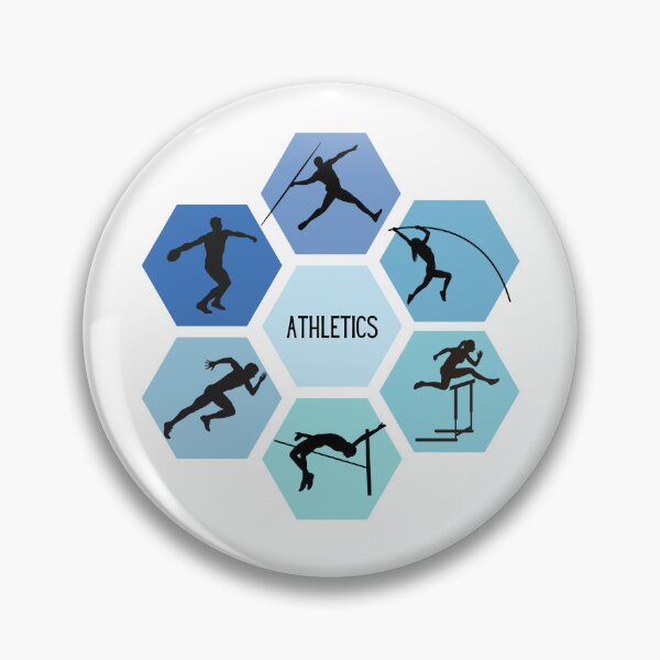 Artikelvorschau, Leichtathletik blau entworfen und verkauft von NCM-Designs.