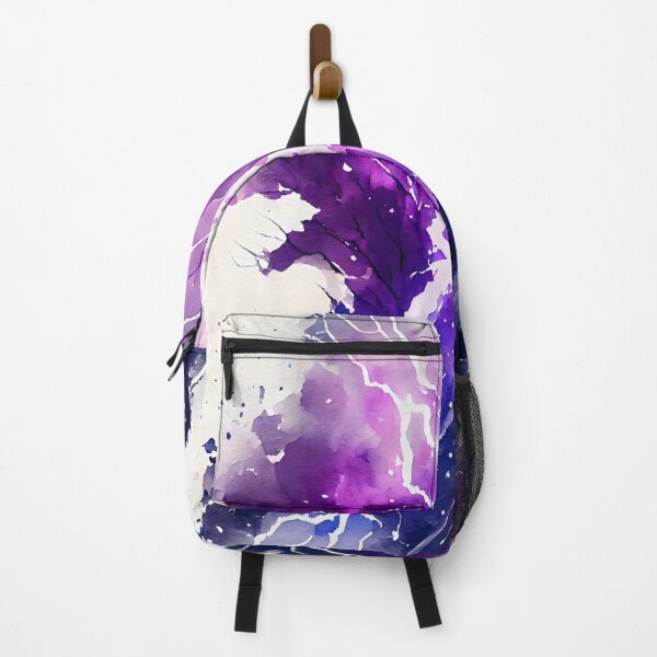 Item preview, Watercolor THUNDER in purple designed and sold by Frollein S Berlin.