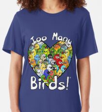 Too Many Birds! Bird Squad Classic Slim Fit T-Shirt