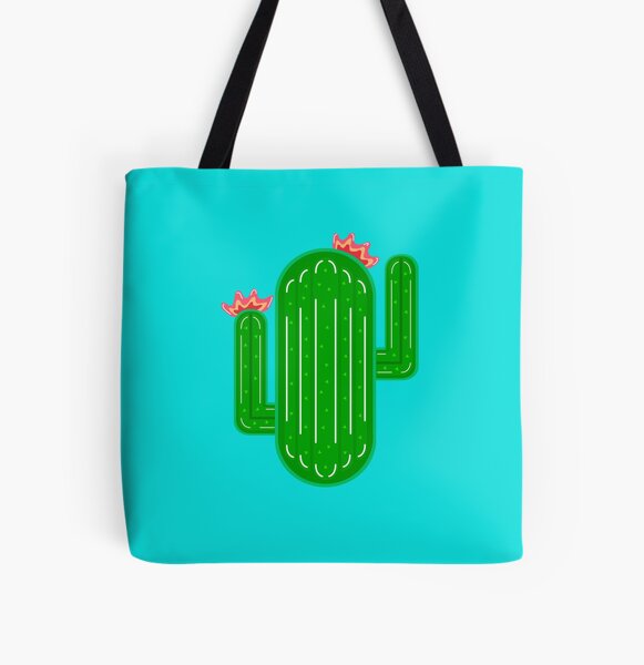 Cactus Pool Float All Over Print Tote Bag