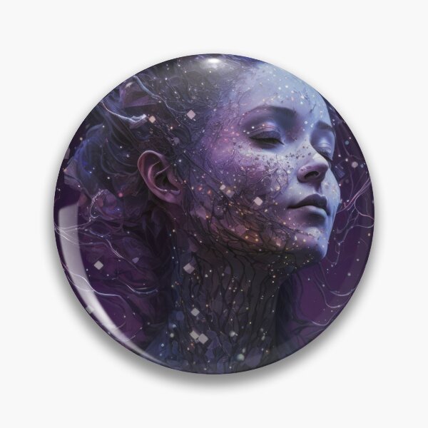 Item preview, Purple Cosmic Druid designed and sold by kaileena-ai.