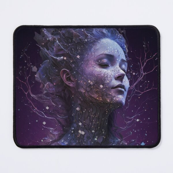 Item preview, Purple Cosmic Druid designed and sold by kaileena-ai.