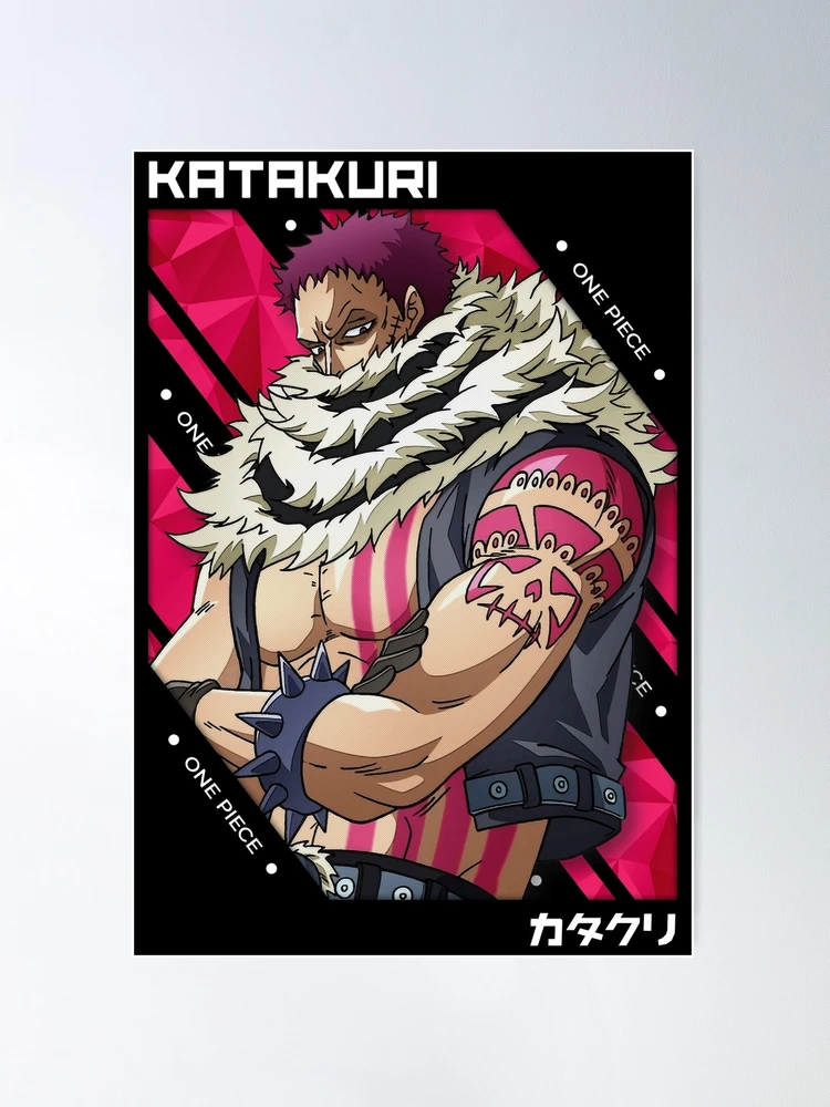 Katakuri One Piece Anime Pôsteres para Crianças, Modern Home