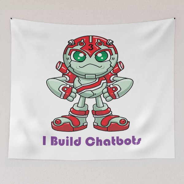 Item preview, I Build Chatbots designed and sold by ProjectX23.