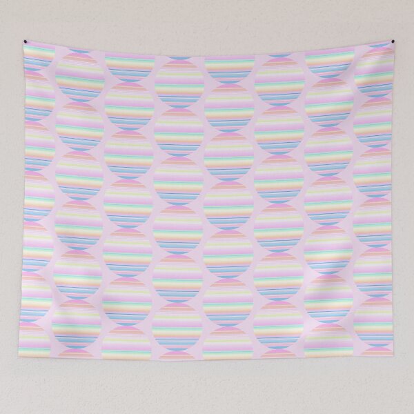 Item preview, Delicate pastel circle pattern | Aesthetic delicate color circles designed and sold by lausn.