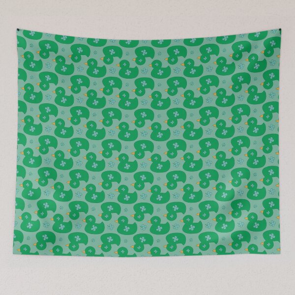 Item preview, Saint Patricks Rubber Ducky Pattern designed and sold by MoePark.