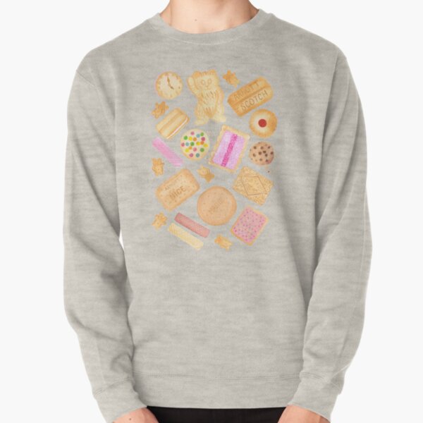 Assorted Biscuits - Pink Pullover Sweatshirt