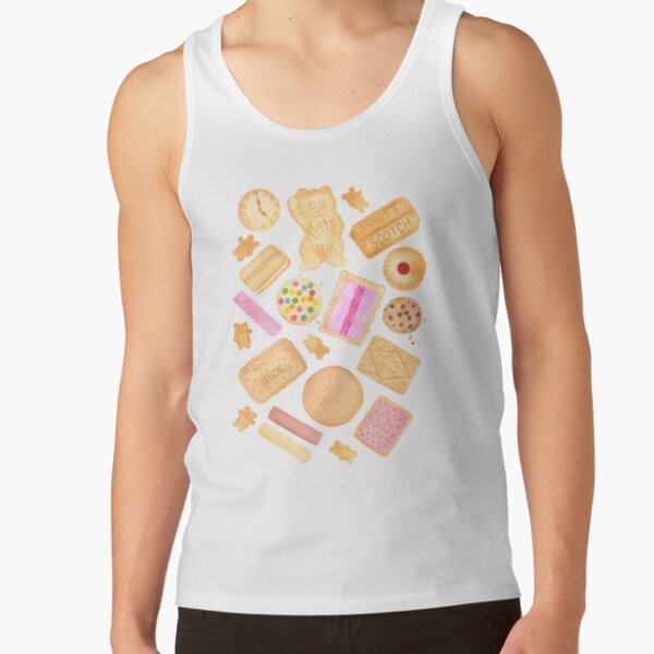 Assorted Biscuits - Pink Tank Top