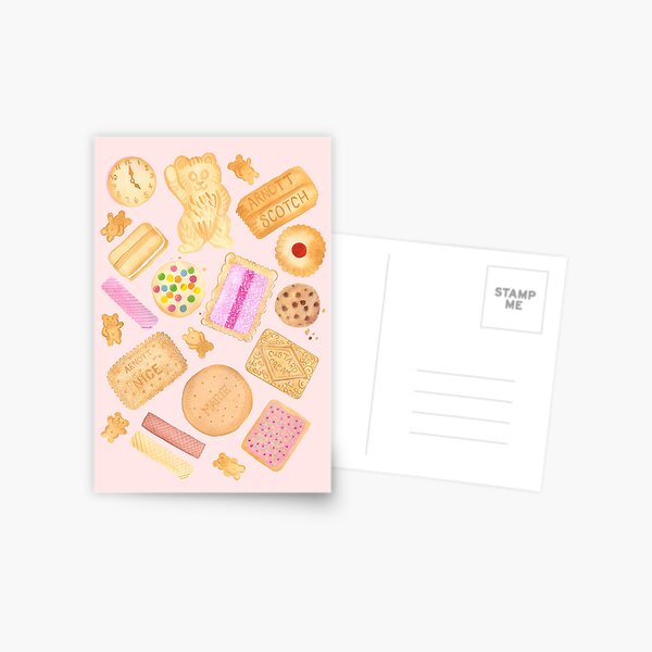 Aussie Biscuits | Pink Postcard