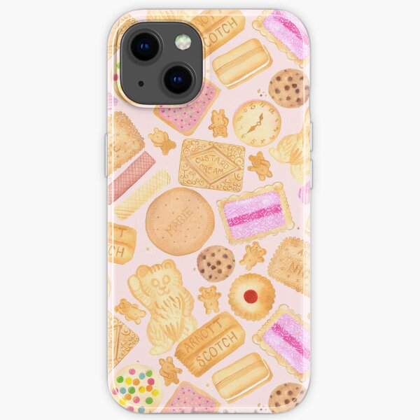 Assorted Biscuits - Pink iPhone Soft Case