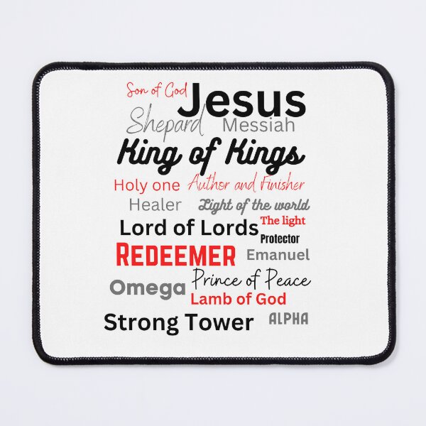 Item preview, Jesus My Savior My Shepherd My Messiah designed and sold by RedSparkle.