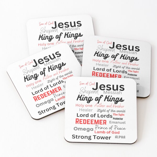 Item preview, Jesus My Savior My Shepherd My Messiah  designed and sold by RedSparkle.