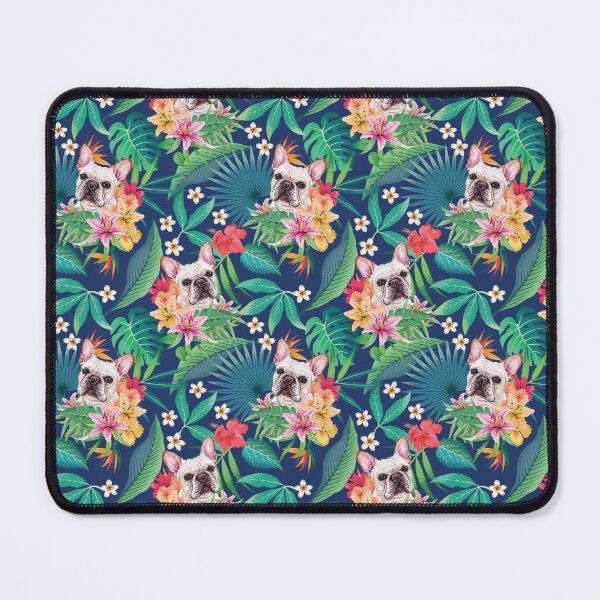 Item preview, Tropical Cream White Frenchie French Bulldog 1 designed and sold by lulupetart.