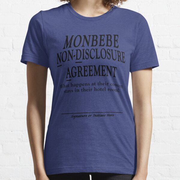 NDA Tees - Monbebe Essential T-Shirt
