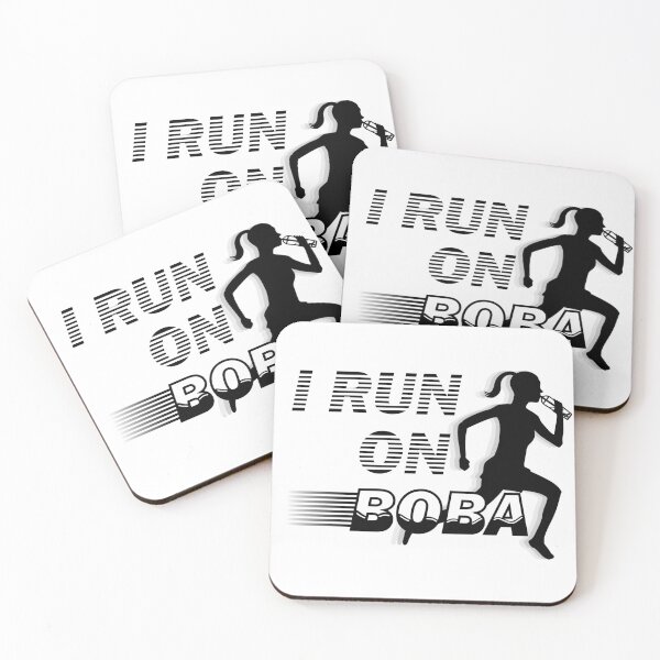 Item preview, I Run on Boba designed and sold by UncleBubbleTea.