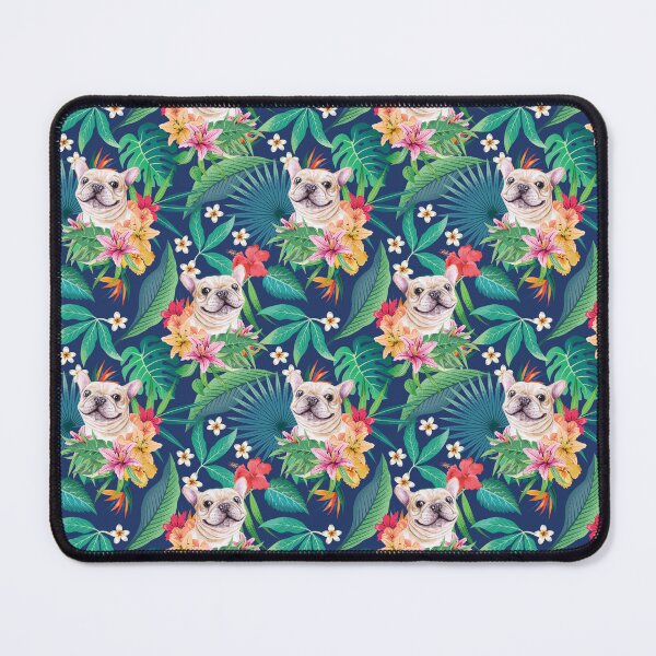 Item preview, Tropical Cream White Frenchie French Bulldog 3 designed and sold by lulupetart.