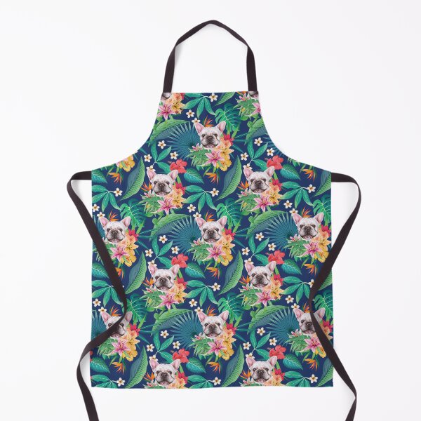 Item preview, Tropical Cream White Frenchie French Bulldog 4 designed and sold by lulupetart.