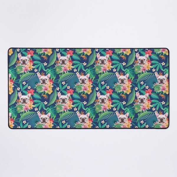 Item preview, Tropical Cream White Frenchie French Bulldog 4 designed and sold by lulupetart.